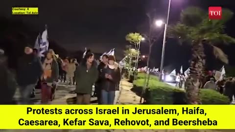 Anti-Netanyahu Protests Rock Tel Aviv