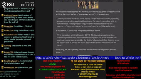 Patriots' Soapbox NEWS - LIVE 24/7! 2021-11-29 09:09