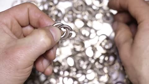 Big and endless Rope chain. (Cadena Cordón grande y sin fin)