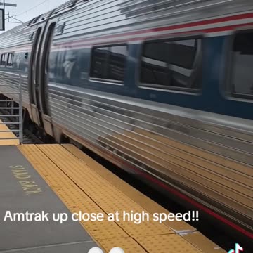 Amtrak up close!