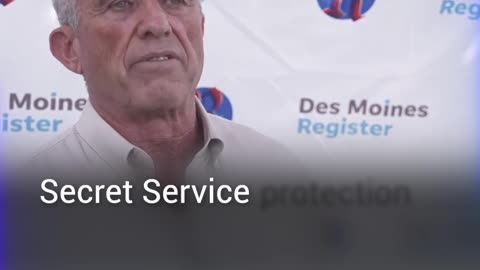 RFK, Jr. slammed the "dishonest" Biden Administration for denying him Secret Service protection.