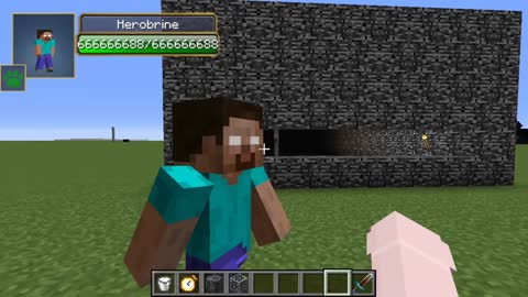 Herobrine vs all Herobrine and Creepypasta mobs in minecraft part 54