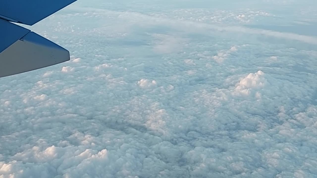 Plane ride over Western USA