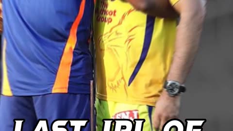 Mahi bhai last ipl 💔💔💔
