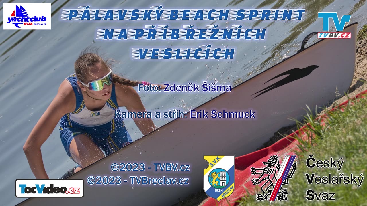 Beach SPRINT Pálava 2023 - Pálavský beach sprint na příbřežních veslicích s mezinárodní účastí