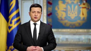 Ukraine's leader urges calm: protect 'your heart from panic'