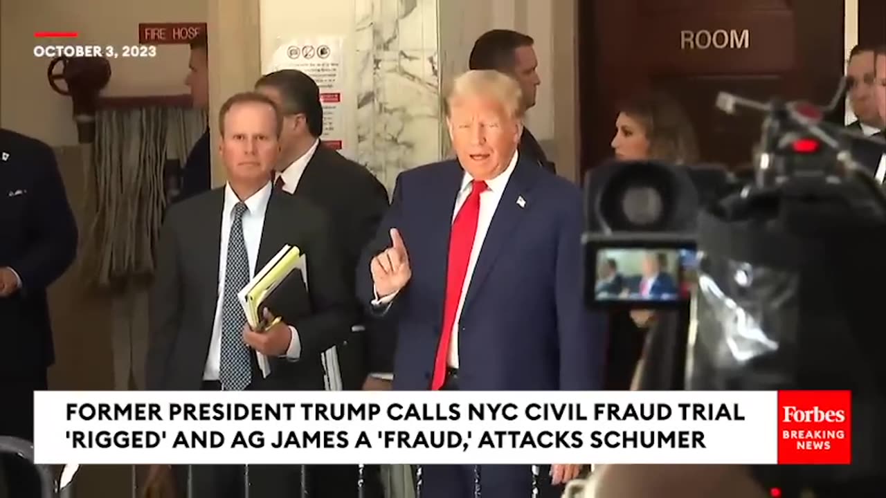 BREAKING NEWS: Trump Calls Trial 'Rigged,' Continues To Attack New York AG Letitia James