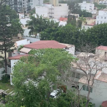 A pleasant morning in Peru Lima. Una agradable mañana en Reru Lima