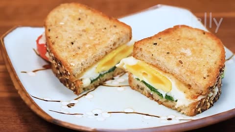 This 5 minutes recipe will be your favorite breakfast! Quick and easy to make