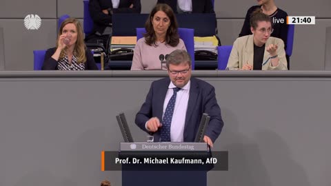 Prof. Dr. Michael Kaufmann Rede vom 22.06.2023 - Reformpläne zum Wissenschaftszeitvertragsgesetz