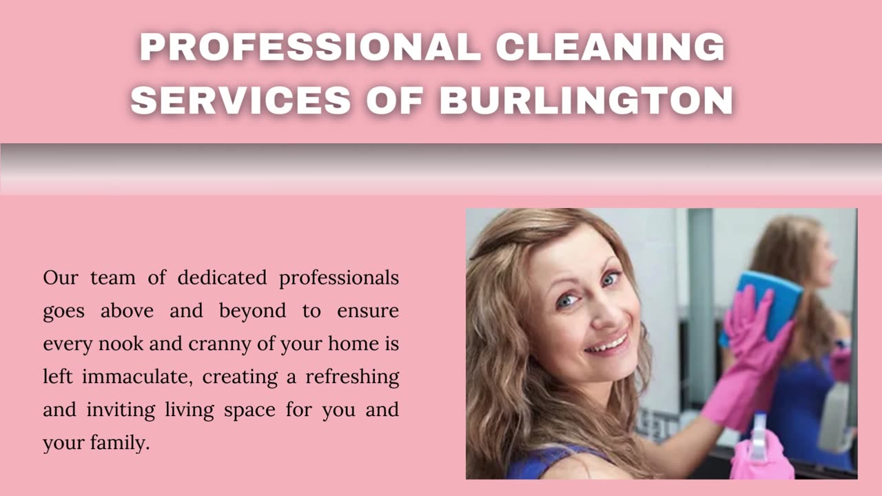 Cleaning Services in Oakville and Burlington