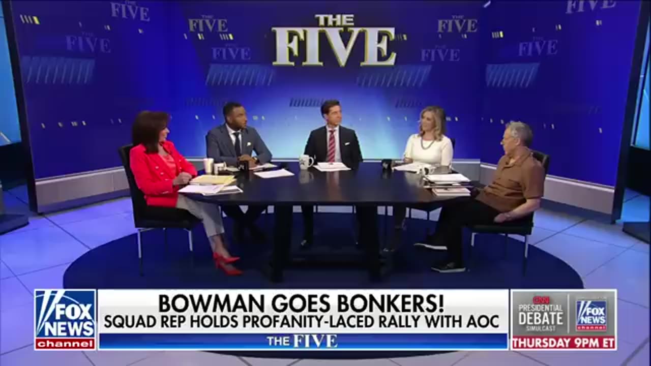 ‘The Five’- ‘Squad’ member holds profanity-laced rally with AOC Fox News