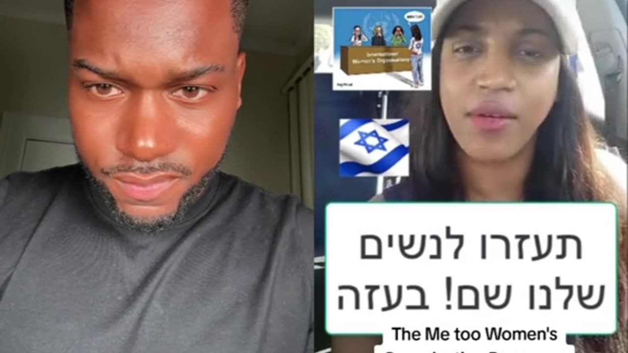 Black Israeli woman speaking the facts