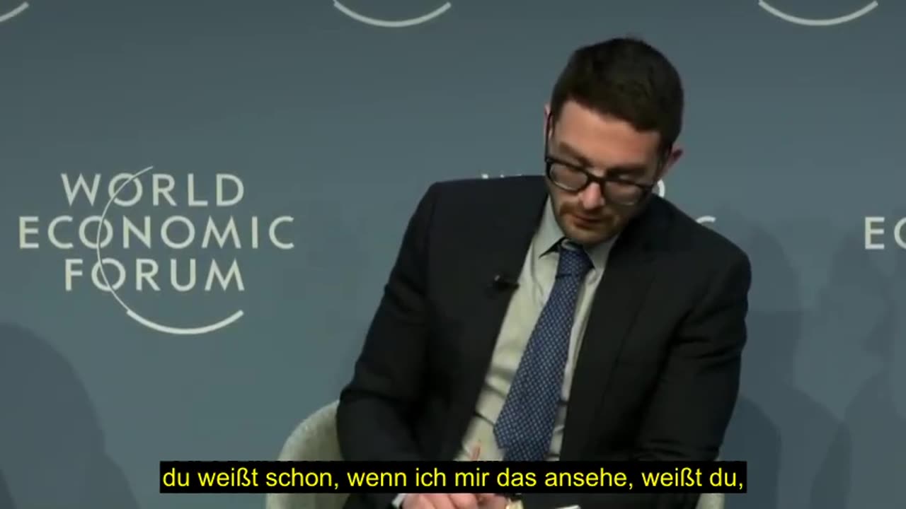 Davos 2024: Alexander Soros impersonating Joe Biden