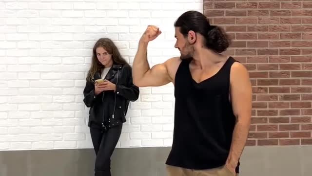 The girl is in shock