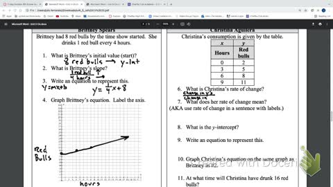 IM2 Unit 5 AlgTrad CA Review Part 2