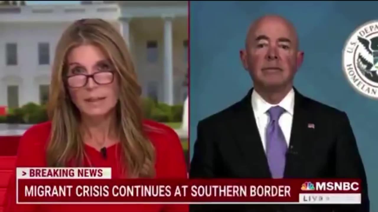 Mayorkas bragging about rescinding all of the Trump Era immigration polies