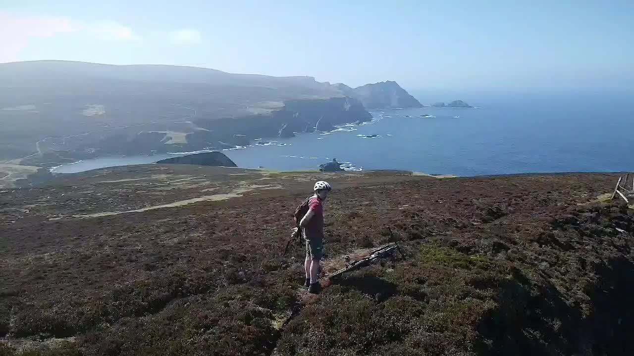 Irish mountainbiker