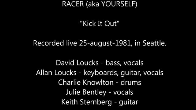 RACER - "Kick It Out" - Live