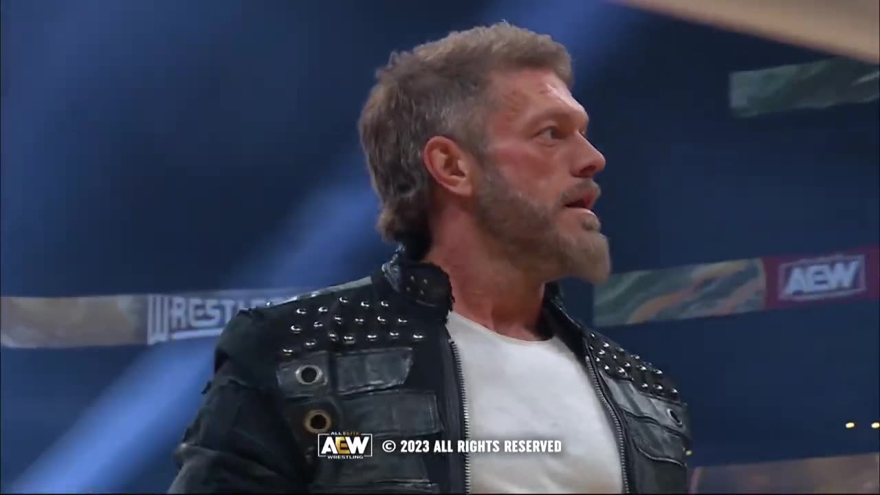 Edge is return on AEW😱😱