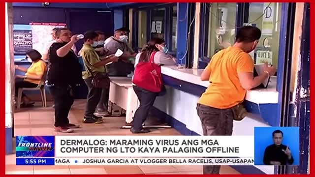 LTO, sinisisi ang IT provider kaya mabagal ang proseso sa kanilang。onisina