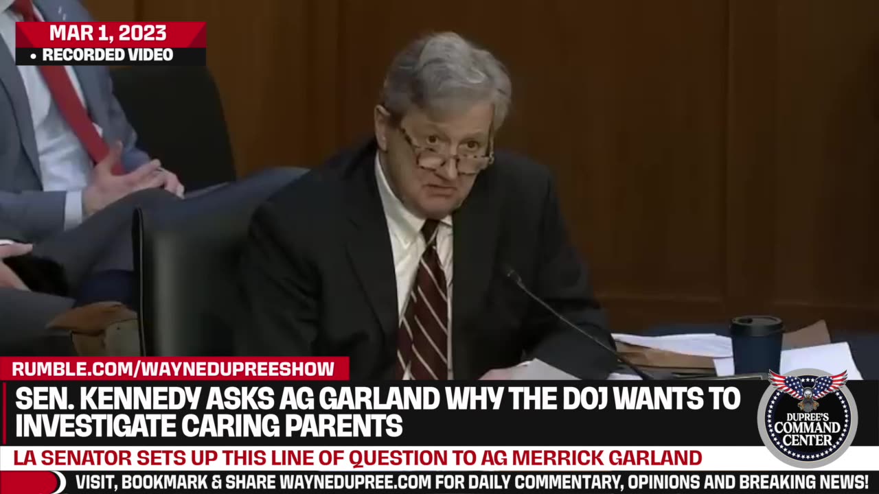 Sen. Kennedy From Louisiana Was Like A Surgeon Questioning Garland