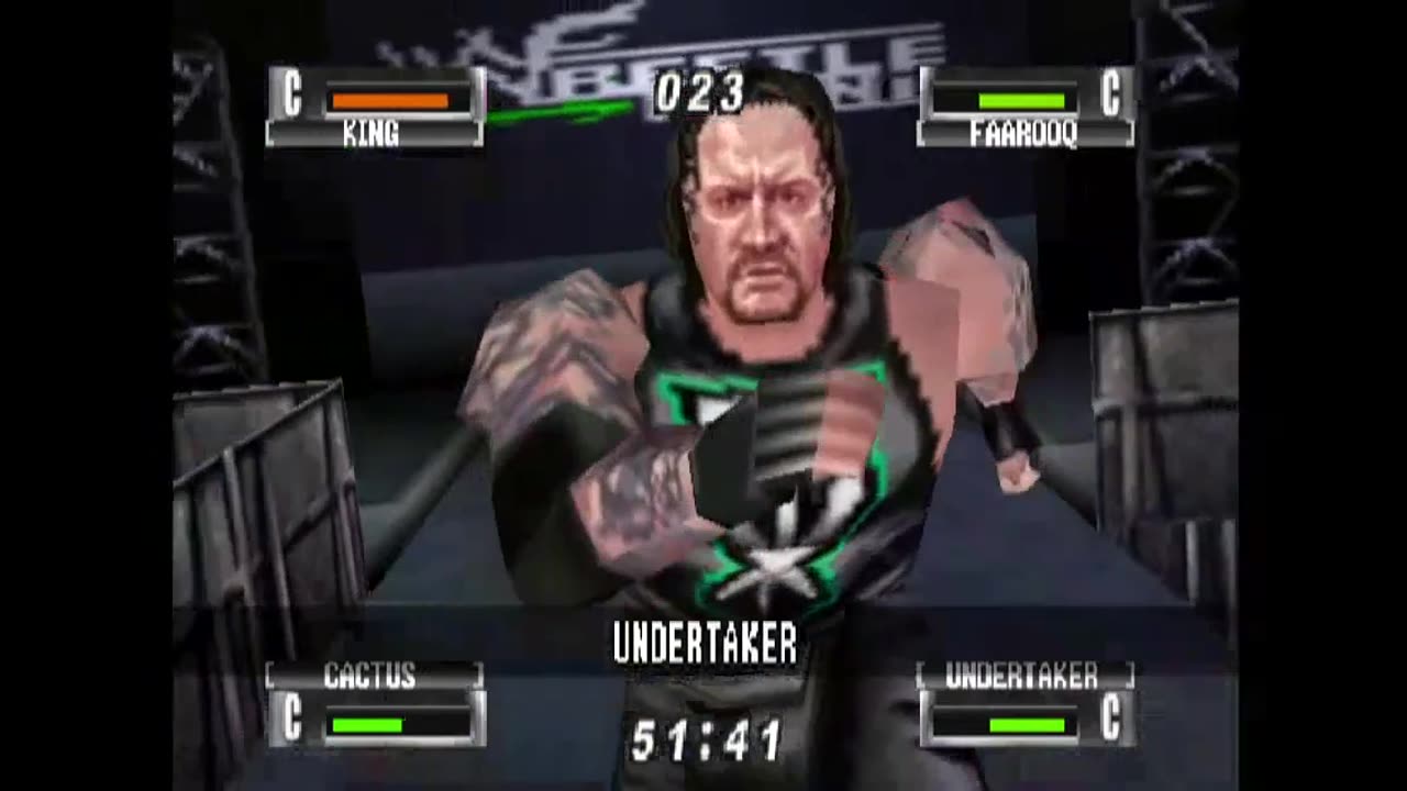 Undertaker Ring Run - WWF No Mercy