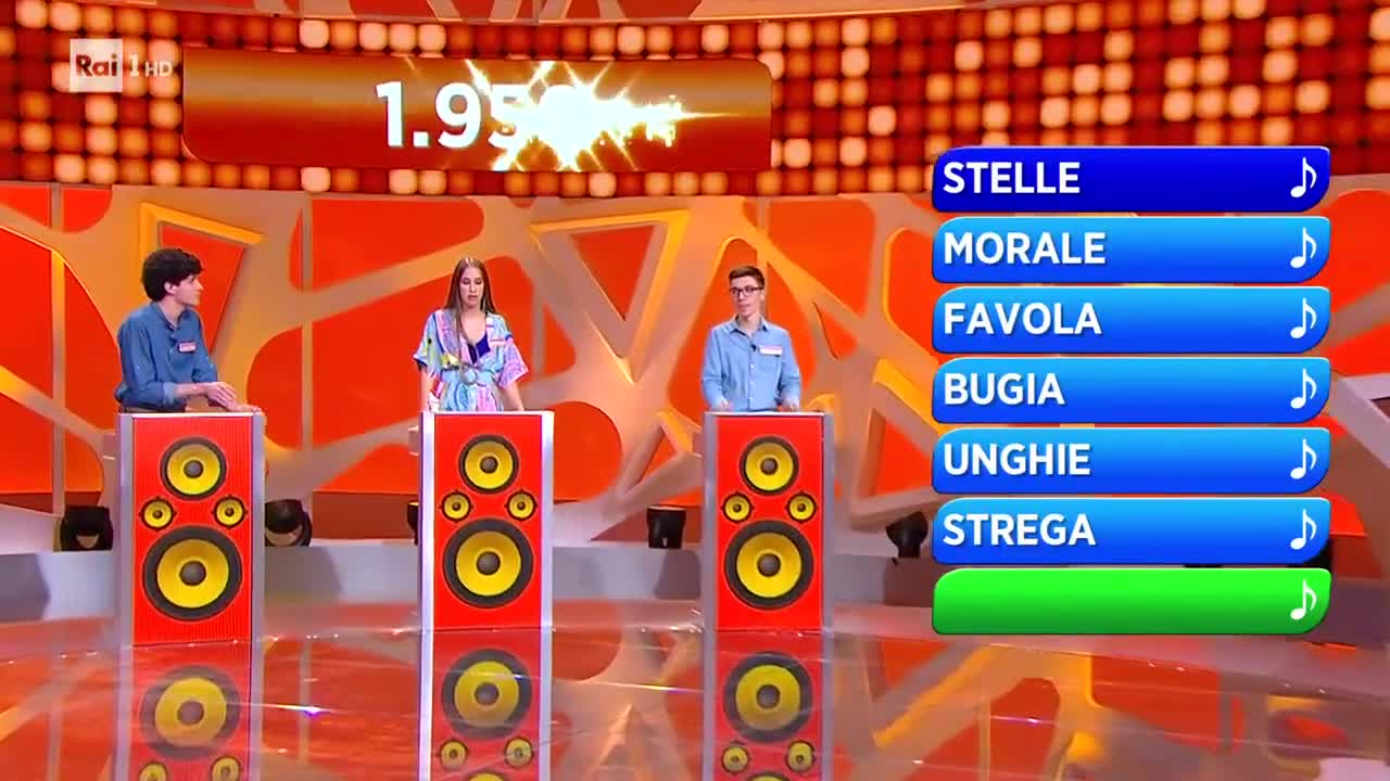 RAIUNO - Reazione A Catena-La Catena Musicale (30/09/2022)