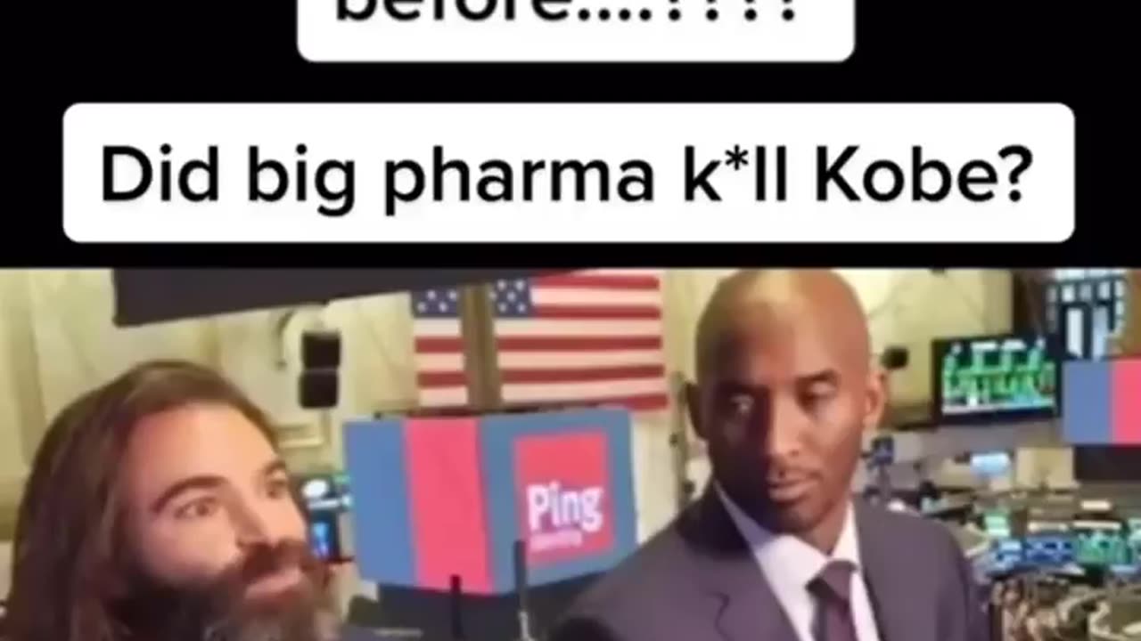 Did BIG PHARMA kill Kobe Bryant?