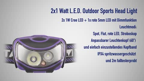 VARTA Consumer Germany | Outdoor Sports Head Lights | Outdoor Spaß endet nicht bei Dunkelheit