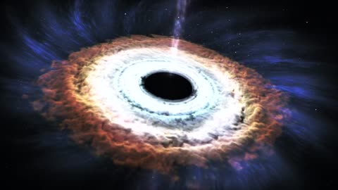 Massive Black Hole Shreds Passing Star