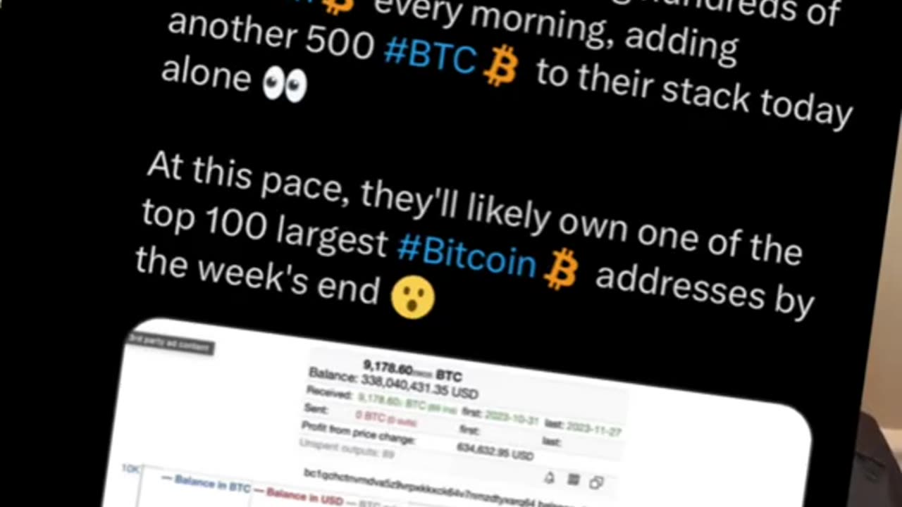 New Bitcoin whale mystery in crypto land...