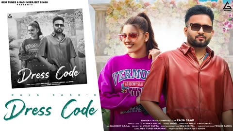 DRESS CODE NEW PUNJABI SONG 2023