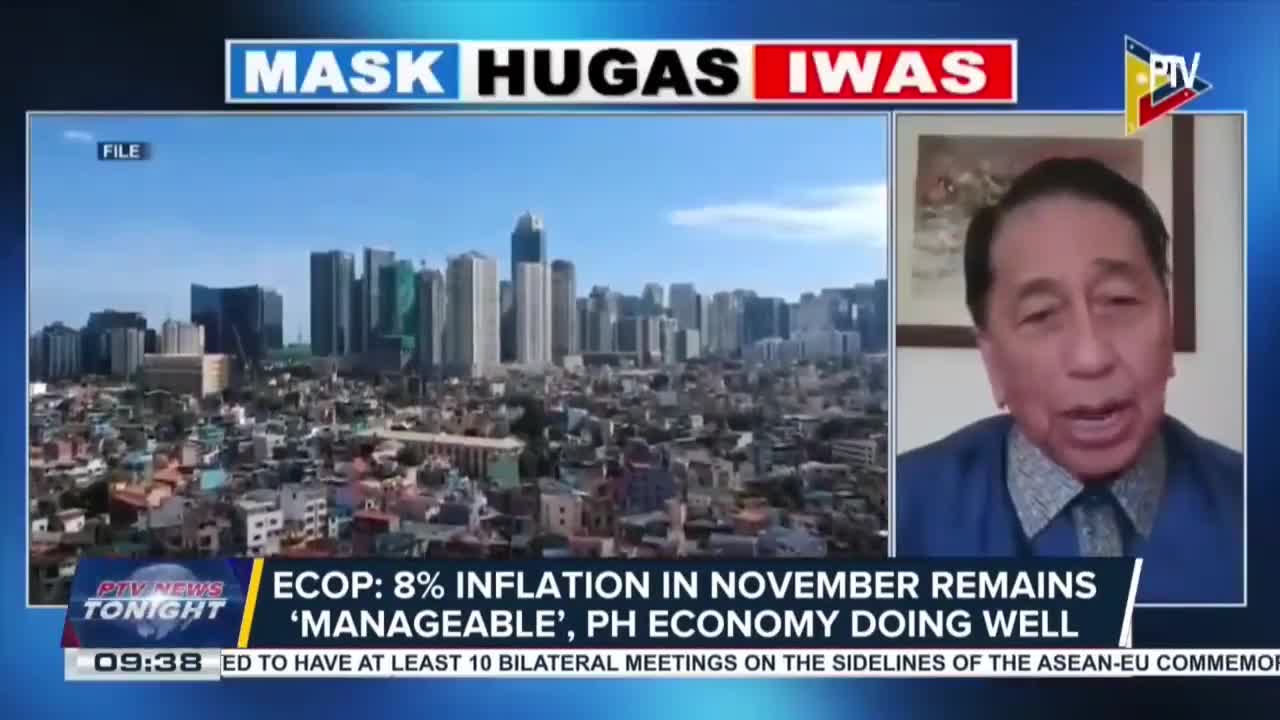 DepEd ECOP 8% inflation in November remains ‘manageable’