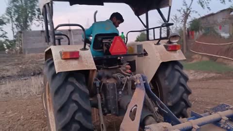 स्वराज 742 xt 6 फिट zyrovator ग्राउंड स्पीड pto मे मक्खन जैसी चाल