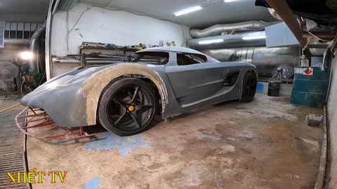 Spent 10 Months and $5,000 Building a Stunning Koenigsegg Supercar and Sold It for $1 Million