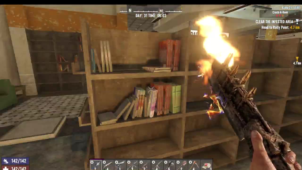7dtd - Day 30 Back to the Desert Crack a Book and lots of Nitrate