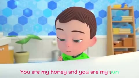 Good Manners Song Don't Cry Baby - Lalafun Nursery Rhymes
