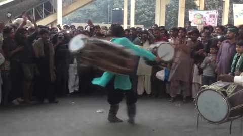 Pakistani dance see this video