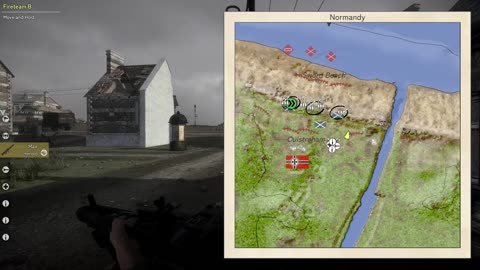 Easy Red 2 1944 D-Day Normandy Campaign M6-M7 (Pointe Du hoc) Germans Part 3