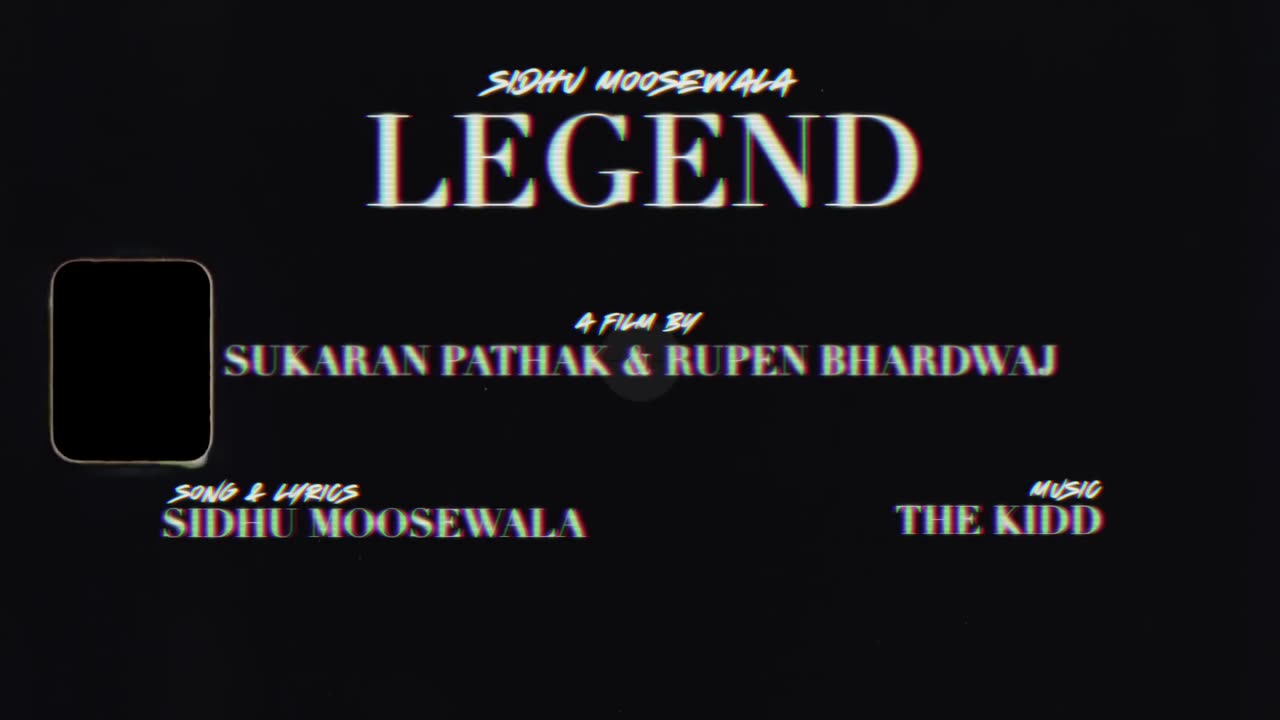 LEGEND - SIDHU MOOSE WALA _ The Kidd _ Gold Media _ Latest Punjabi Songs 2020