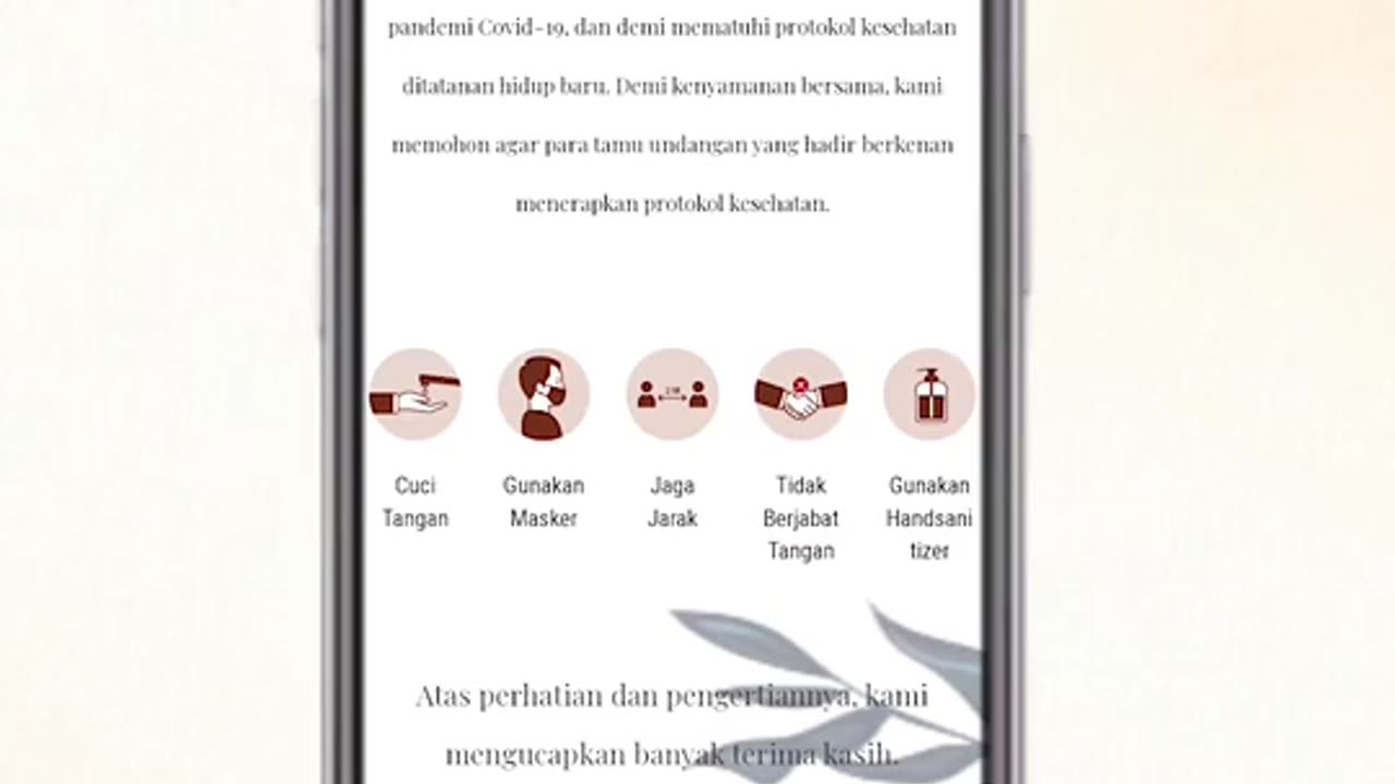 Pesan Undangan Pernikahan Digital
