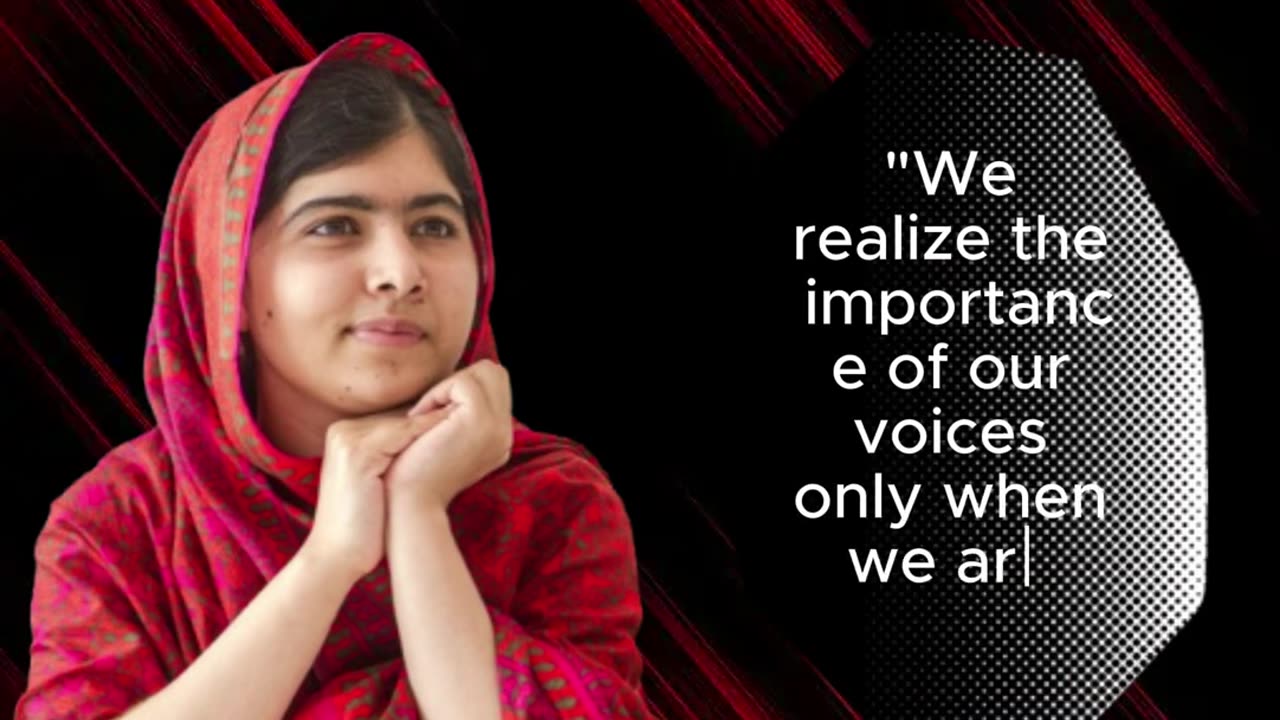 Malala Yousaf Motivational Quotes | Life Changing Quotes