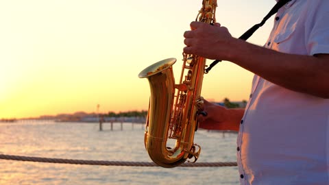 Jazz Saxophone Music - Video Template