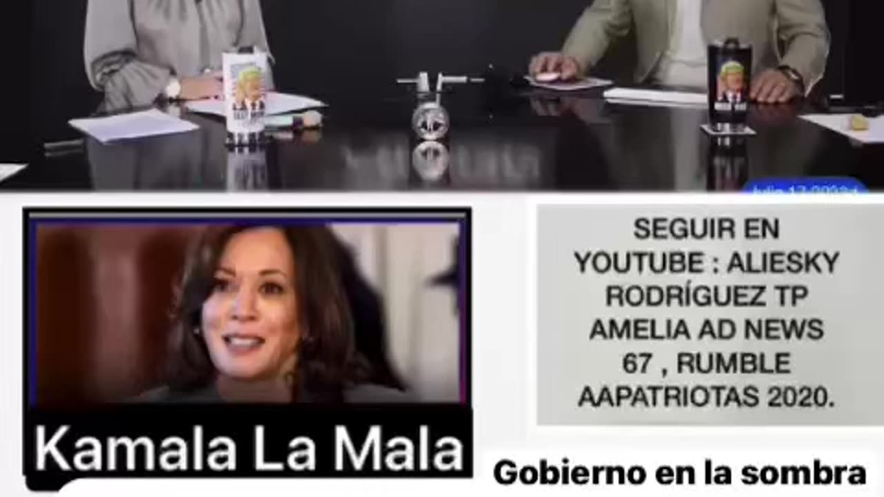 GOBIERNO EN LA SOMBRA EN LOS ESTADOS UNIDOS , Y KAMALA DICE QUE HAY QUE REDUCIR LA POBLACIÓN