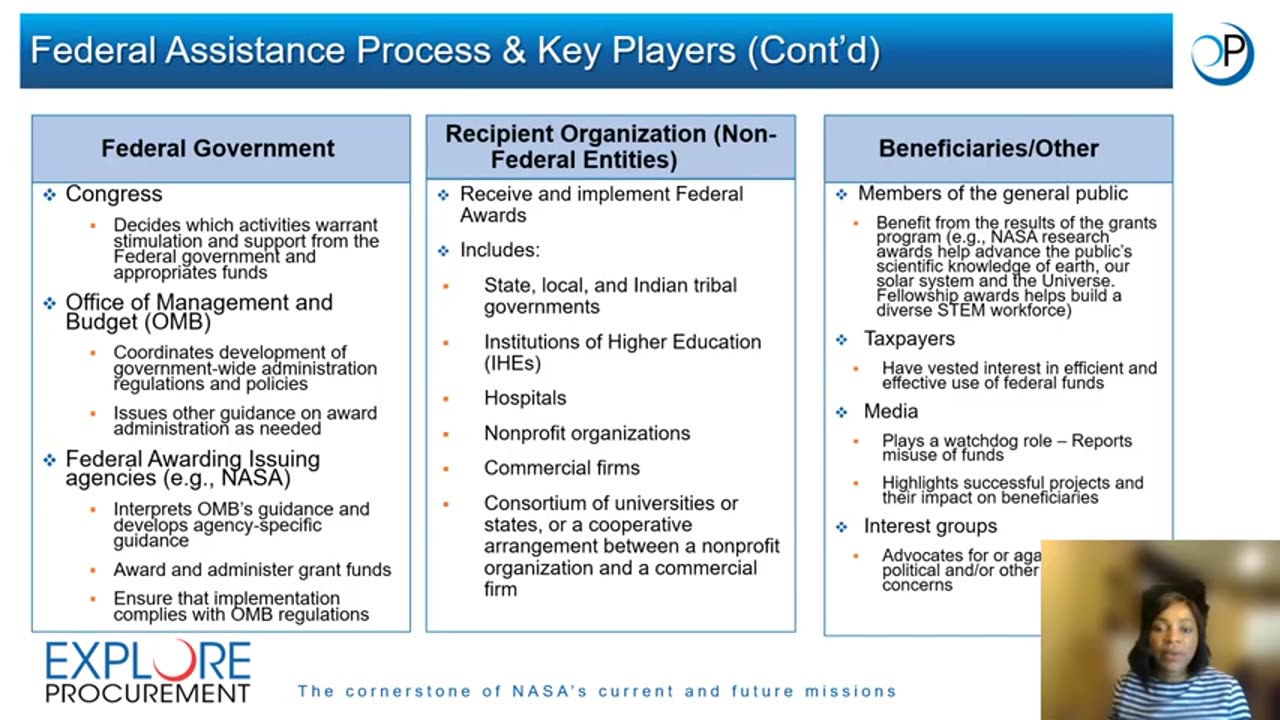 NASA Grants 101 - Recorded Training