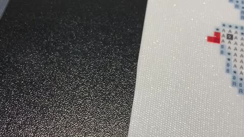 creating diamond art - DOVE!