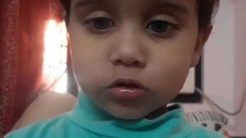 Little boy saying "I love You" adorable moment