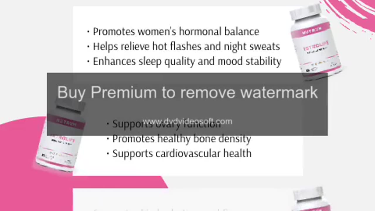 Nutrum Herbal Menopause Supplement for Women