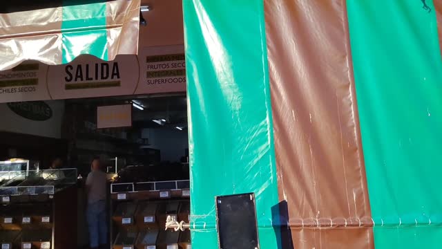 Behind the Curtain at Mercado Hidalgo